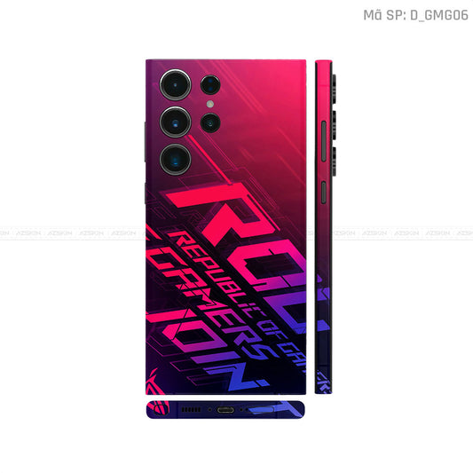 Dán Skin Galaxy S23 Series Hình Gaming Gear | D_GMG06