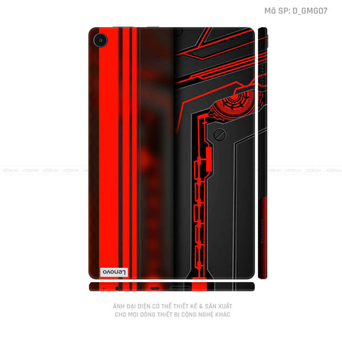 Dán Skin Máy Tính Bảng Lenovo Pad Series Hình Gaming Gear | D_GMG07