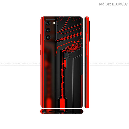 Dán Skin Galaxy Note 20 Series Hình Gaming Gear | D_GMG07