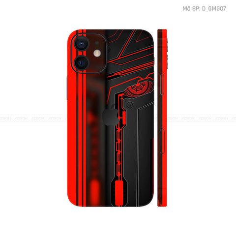 Dán Skin IPhone 12 Series Hình Gaming Gear | D_GMG07