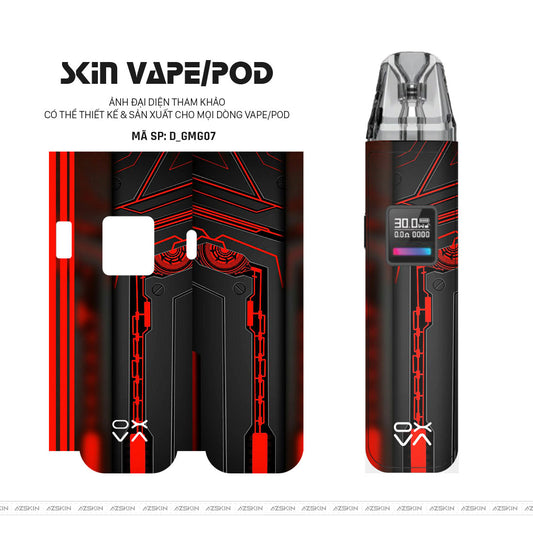 Dán Skin Pod Hình Gaming Gear | D_GMG07