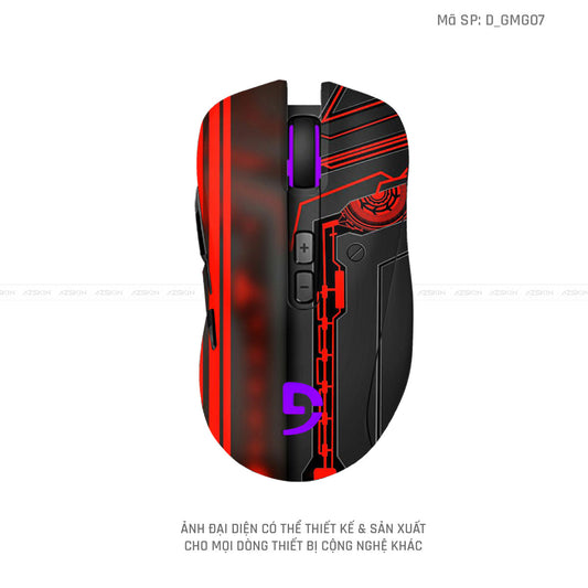 Skin Dán Chuột Fuhlen Hình Gaming Gear | D_GMG07