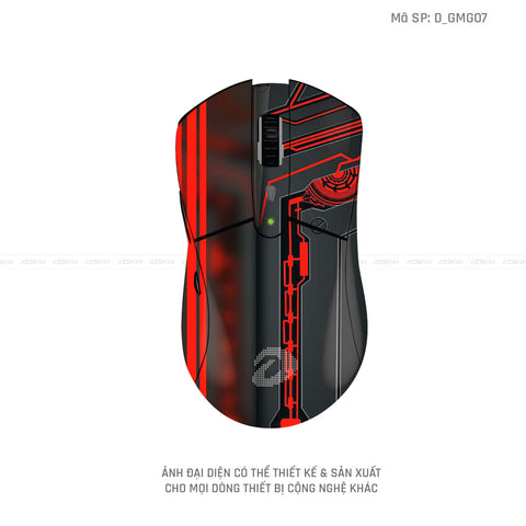 Skin Dán Chuột Dareu Hình Gaming Gear | D_GMG07