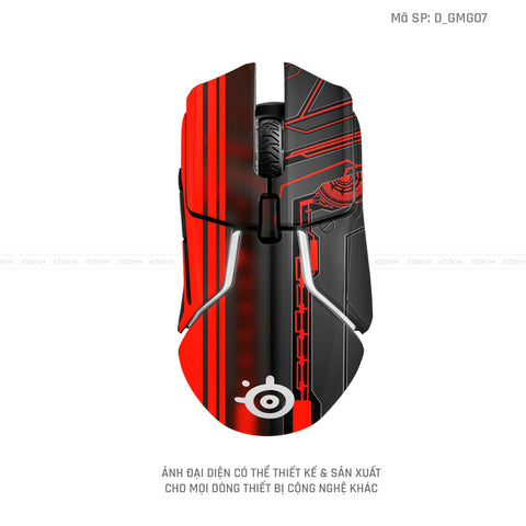 Skin Dán Chuột Steelseries Hình Gaming Gear | D_GMG07