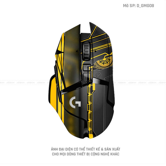 Skin Dán Chuột Logitech Hình Gaming Gear | D_GMG08