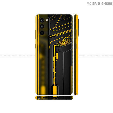 Dán Skin Galaxy Note 20 Series Hình Gaming Gear | D_GMG08