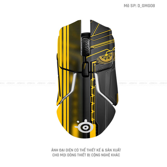 Skin Dán Chuột Steelseries Hình Gaming Gear | D_GMG08