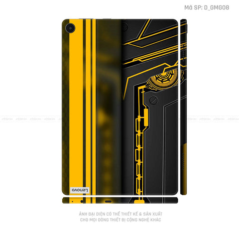 Dán Skin Máy Tính Bảng Lenovo Pad Series Hình Gaming Gear | D_GMG08