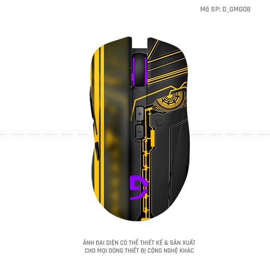 Skin Dán Chuột Fuhlen Hình Gaming Gear | D_GMG08