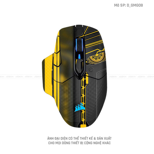 Skin Dán Chuột Corsair Hình Gaming Gear | D_GMG08