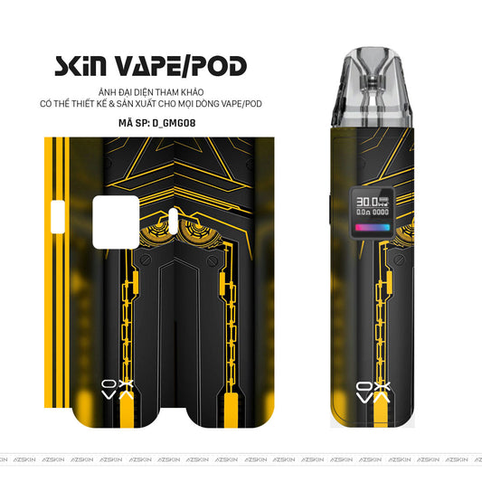 Dán Skin Pod Hình Gaming Gear | D_GMG08