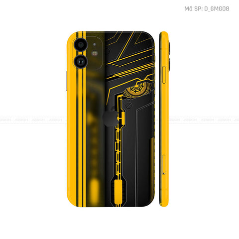 Dán Skin IPhone 11 Series Hình Gaming Gear | D_GMG08