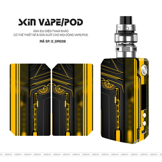 Dán Skin Vape Hình Gaming Gear | D_GMG08