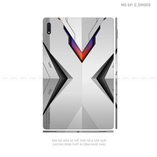 Dán Skin Galaxy Tab S8 Series Hình Gaming Gear | D_GMG09