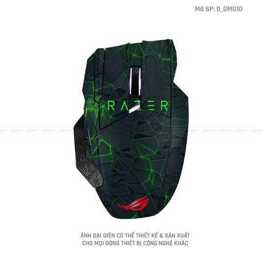 Skin Dán Chuột Asus Hình Gaming Gear | D_GMG10