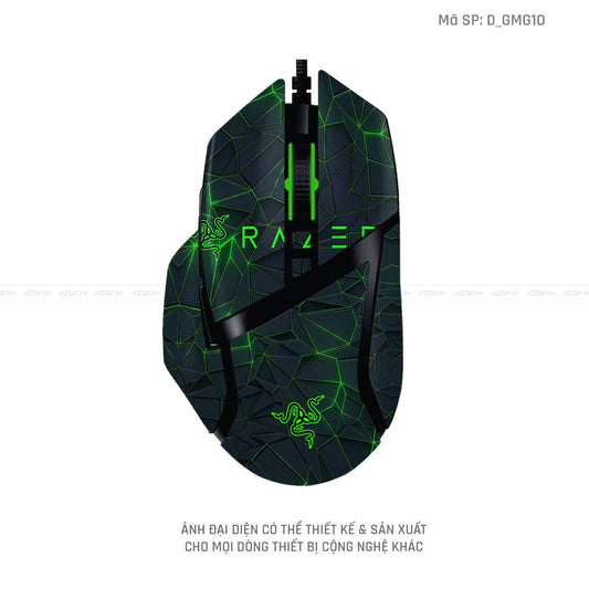 Skin Dán Chuột Razer Hình Gaming Gear | D_GMG10
