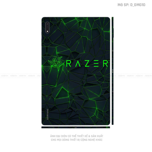 Dán Skin Galaxy Tab S8 Series Hình Gaming Gear | D_GMG10