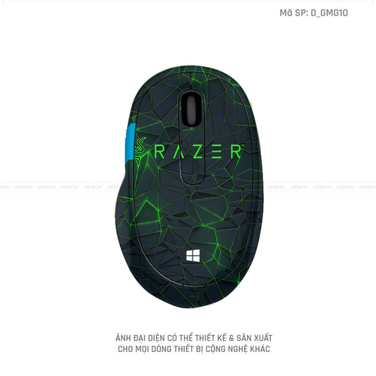 Skin Dán Chuột Microsoft Hình Gaming Gear | D_GMG10