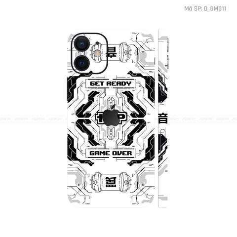 Dán Skin IPhone 12 Series Hình Gaming Gear | D_GMG11