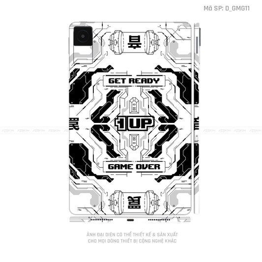 Dán Skin Máy Tính Bảng Xiaomi Mipad Hình Gaming Gear | D_GMG11
