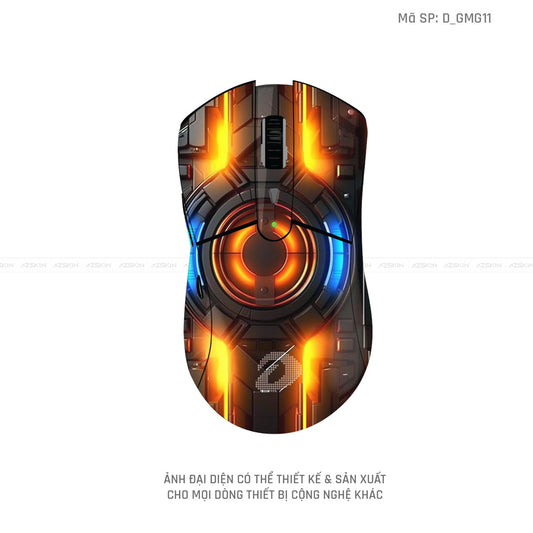 Skin Dán Chuột Dareu Hình Gaming Gear | D_GMG11