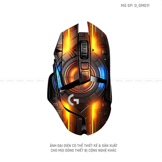 Skin Dán Chuột Logitech Hình Gaming Gear | D_GMG11