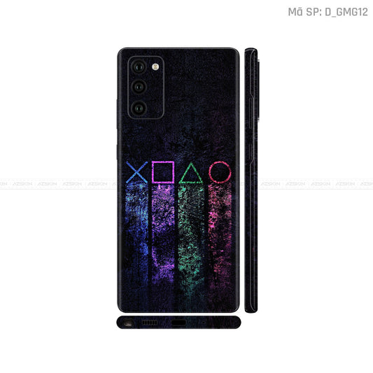 Dán Skin Galaxy Note 20 Series Hình Gaming Gear | D_GMG12