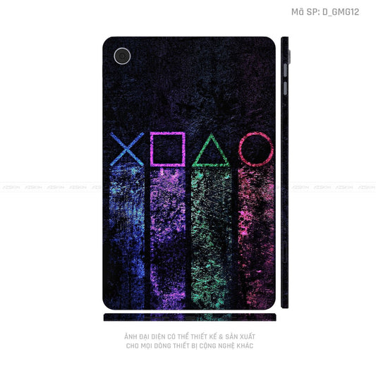 Dán Skin Máy Tính Bảng Oppo Pad Series Hình Gaming Gear | D_GMG12