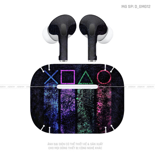 Dán Skin Airpod 3 Hình Gaming Gear | D_GMG12