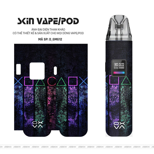 Dán Skin Pod Hình Gaming Gear | D_GMG12