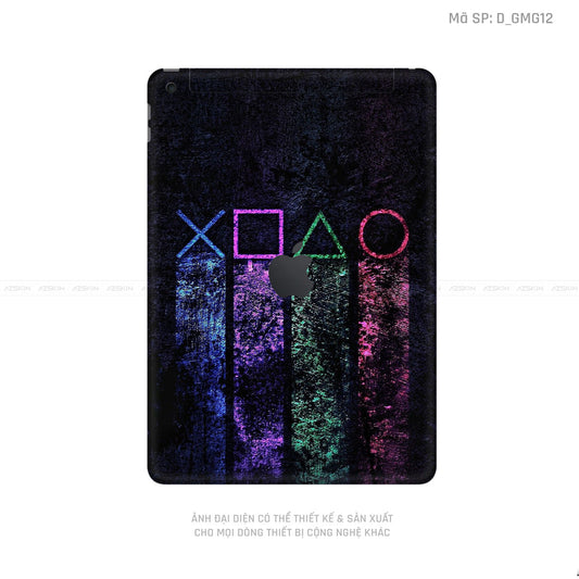 Dán Skin IPad Gen Series Hình Gaming Gear | D_GMG12