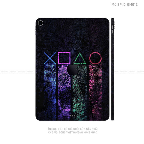 Dán Skin IPad Mini Series Hình Gaming Gear | D_GMG12
