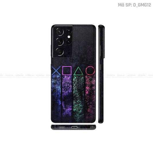 Dán Skin Galaxy S21 Series Chủ Đề Gaming Gear | D_GMG12