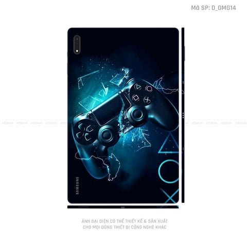 Dán Skin Galaxy Tab S8 Series Hình Gaming Gear | D_GMG14