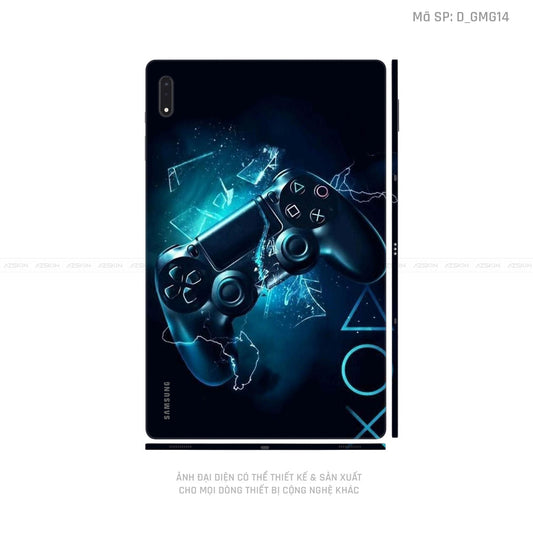 Dán Skin Galaxy Tab S8 Series Hình Gaming Gear | D_GMG14