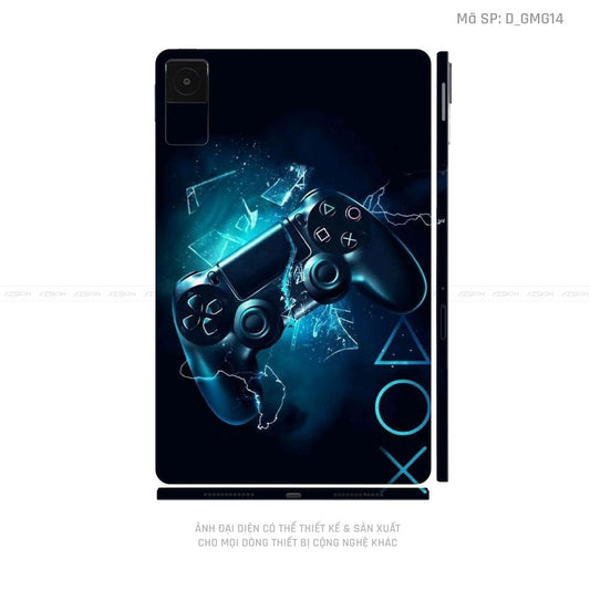 Dán Skin Máy Tính Bảng Xiaomi Mipad Hình Gaming Gear | D_GMG14