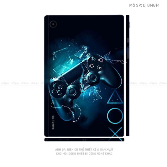 Dán Skin Galaxy Tab A Series Hình Gaming Gear | D_GMG14