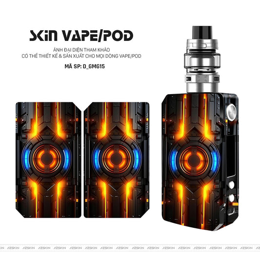 Dán Skin Vape Hình Gaming Gear | D_GMG15