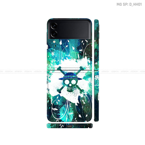 Dán Skin Galaxy Zflip4 Hình One Piece | D_HH01