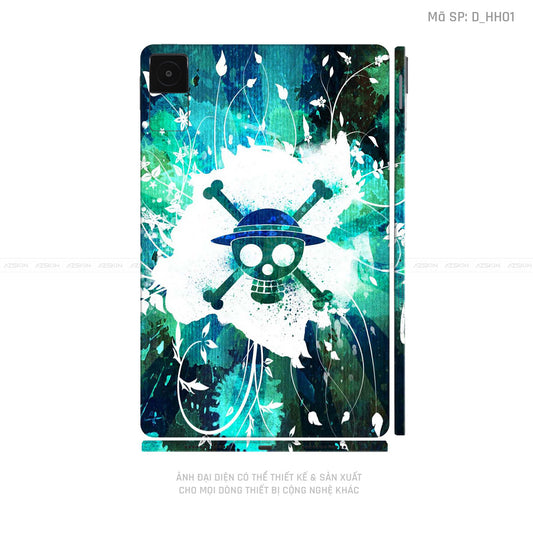 Dán Skin Máy Tính Bảng Xiaomi Mipad Hoạt Hình One Piece | D_HH01