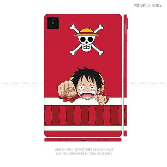 Dán Skin Máy Tính Bảng Xiaomi Mipad Hoạt Hình One Piece | D_HH02