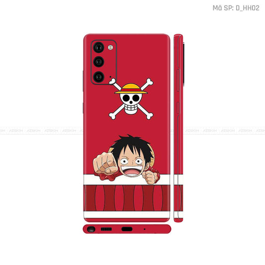 Dán Skin Galaxy Note 20 Series Hình Hoạt Hình One Piece | D_HH02