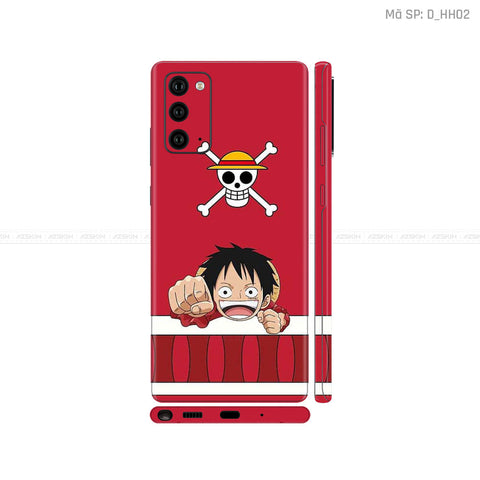 Dán Skin Galaxy Note 20 Series Hình Hoạt Hình One Piece | D_HH02