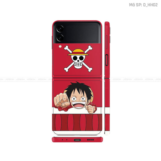 Dán Skin Galaxy Zflip4 Hình One Piece | D_HH02