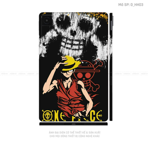 Dán Skin Máy Tính Bảng Xiaomi Mipad Hoạt Hình One Piece | D_HH03
