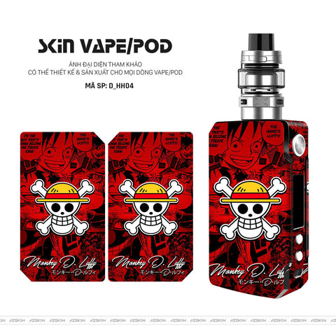 Dán Skin Vape Hình Hoạt Hình | D_HH04