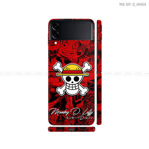 Dán Skin Galaxy Zflip4 Hình One Piece | D_HH04