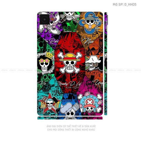 Dán Skin Máy Tính Bảng Xiaomi Mipad Hoạt Hình One Piece | D_HH05
