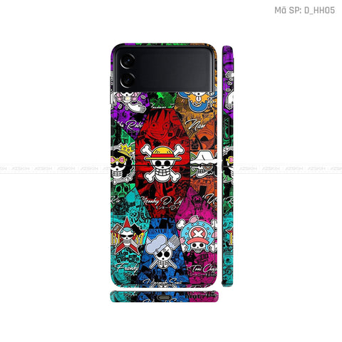 Dán Skin Galaxy Zflip4 Hình One Piece | D_HH05