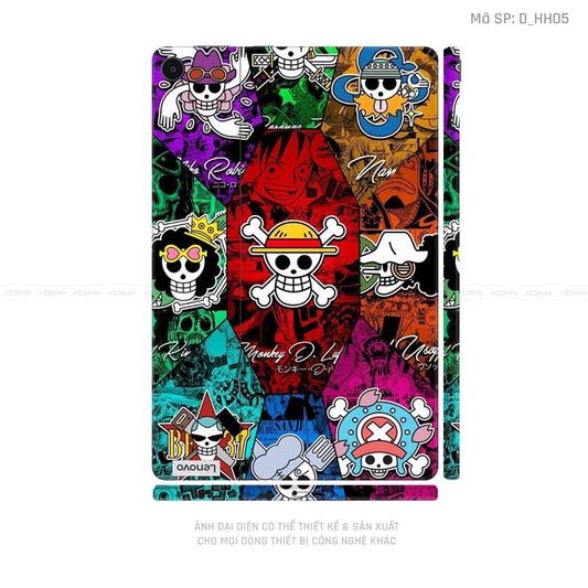 Dán Skin Máy Tính Bảng Lenovo Pad Series Hình One Piece | D_HH05